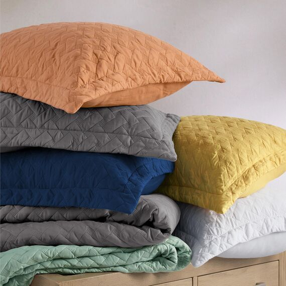 Bedsure Bettwäsche-Set für Queen-Size-Betten, leichte Sommerdecke, Doppelbettgröße, graue Tagesdecken, Queen-Size-Größe, Bettwäsche für alle Jahreszeiten (inkl. 1 Steppdecke, 2 Kissenbezüge)