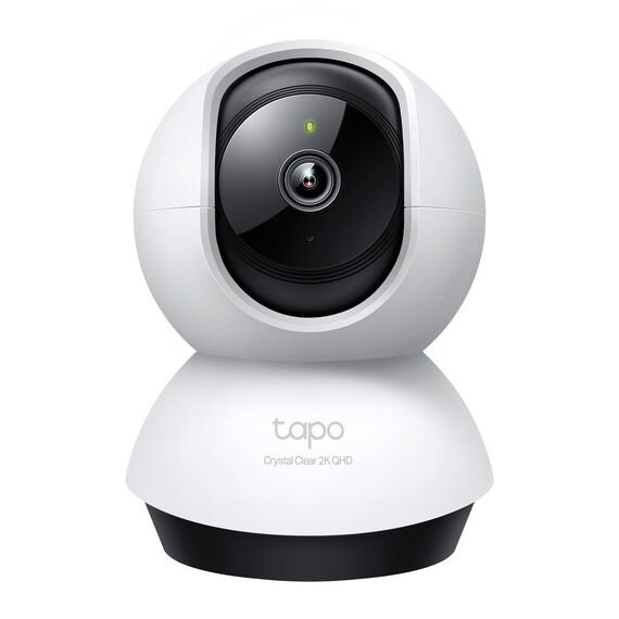 Tapo TP-Link C220 360°-WLAN-Überwachungskamera für den Innenbereich, 2K 4MP, IR Nachtsicht, Bewegungserkennung, Zwei-Wege-Audio, kompatibel mit Alexa und Google Assistant, für Babys/Haustiere