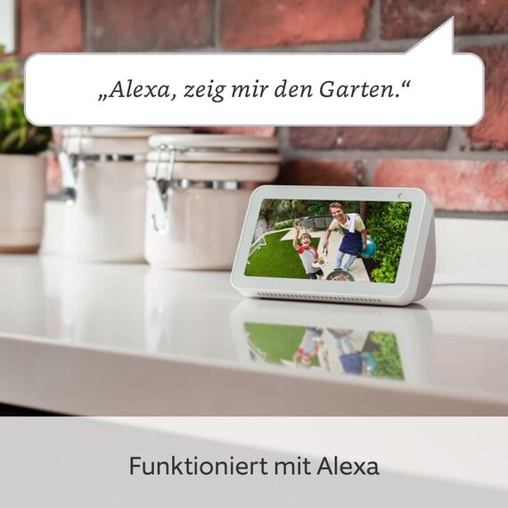 Ring Spotlight Kamera Pro Netzstecker (Spotlight Cam Pro Plug-in)| Außenkamera, 2K-Video mit Ring Vision, 3D-Bewegungserfassung, Überwachungskamera | 30-tägige kostenlose Testphase für Ring Home