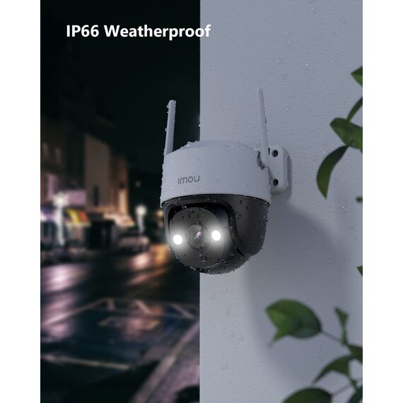 Imou 3K/5MP Überwachungskamera Aussen 360° PTZ WLAN IP Kamera Überwachung Aussen, KI-Personen-/Fahrzeugerkennung, 30m Vollfarbige Nachtsicht, Automatische Verfolgung, Zwei-Wege-Audio, Sirene, IP66