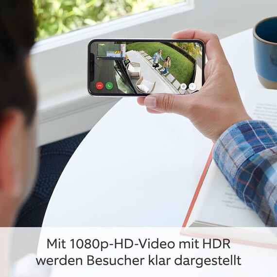 Ring Spotlight Kamera Pro Netzstecker (Spotlight Cam Pro Plug-in)| Außenkamera, 2K-Video mit Ring Vision, 3D-Bewegungserfassung| 30-tägige kostenlose Testphase für Ring Home | 2 Kameras