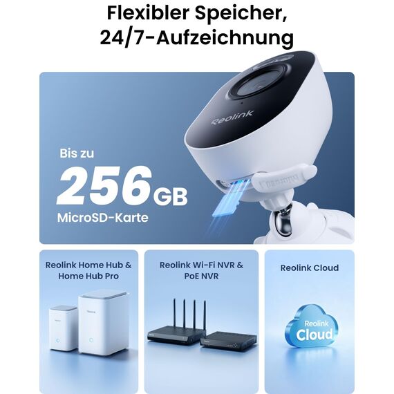 Reolink Lumus-2K 4MP Überwachungskamera Aussen mit Spotlights, 2,4/5GHz Dualband WLAN, Plug-in, smarte Person/Fahrzeug/Tiererkennung, Sofortwarnungen, Außenkamera mit Echtzeit-Gespräch