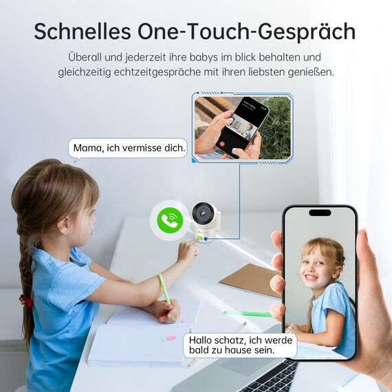 SYMYNELEC 2K Überwachungskamera Innen 360°, 5GHz/2,4GHz WLAN Überwachung mit KI Bewegungserkennung IR Nachtsicht, 4MP IP Security Kamera Indoor für Haustier, Hunde, Babyphone Kompatibel mit Alexa