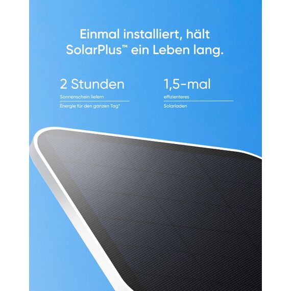 eufy Security SoloCam S340, Kamera Überwachung Aussen, 360°-Überwachung, Keine Toten Winkel, Überwachungskamera Aussen Akku, Solar, 2,4GHz WLAN, Gebührenfreie Nutzung, HomeBase 3 kompatibel