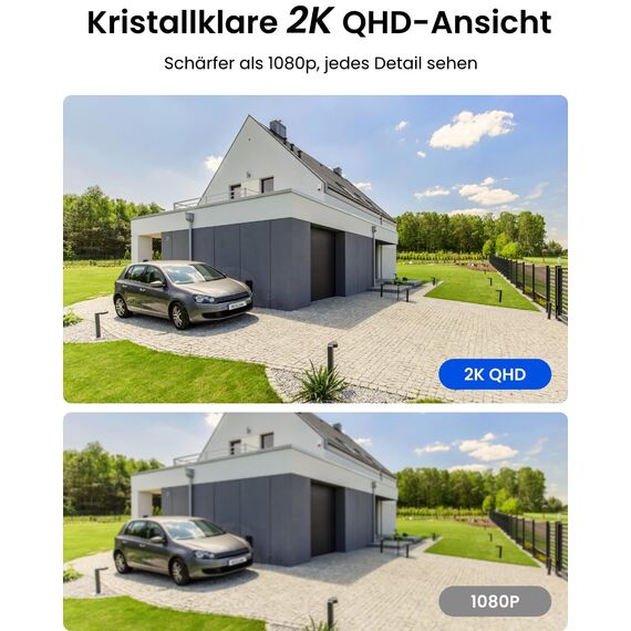 Reolink Lumus-2K 4MP Überwachungskamera Aussen mit Spotlights, 2,4/5GHz Dualband WLAN, Plug-in, smarte Person/Fahrzeug/Tiererkennung, Sofortwarnungen, Außenkamera mit Echtzeit-Gespräch