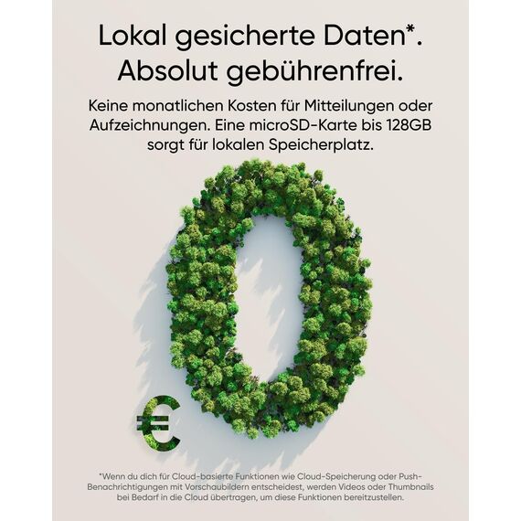 eufy Security Indoor Cam C210, 1080p Überwachungskamera Innen, WLAN, Schwenkbar, 360-Grad Kameraüberwachung Innen, mit Nachtsicht, KI für Personen, Haustiere & Bewegungsverfolgung, Indoor Kamera