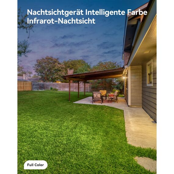 Imou 2K Überwachungskamera Aussen mit AI Personen-/Fahrzeugerkennung, 360° PTZ WLAN Kamera Outdoor, Vollfarbige Nachtsicht, Automatischer Verfolgung, 2-Wege-Audio, Sirene, IP66, Funktioniert mit Alexa