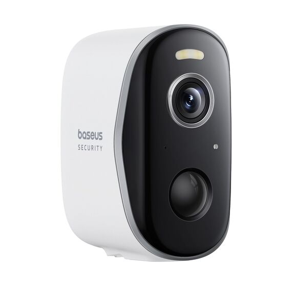 Baseus Security N1 Überwachungskamera Aussen WLAN, Erfordert H1 HomeStation, 210Tage, 2K HD, 145 Grad, IP67, Nachtsicht, Kamera Überwachung Kabellos Akku Ohne Monatliche Gebühren
