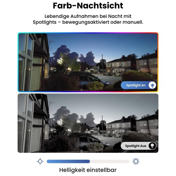 Reolink 4K PTZ Überwachungskamera Aussen WLAN, 3X Optischer Zoom, Auto-Tracking, 2,4/5GHz Wi-Fi 6, Person/Auto/Tiererkennung, Spotlights, 2-Wege-Audio, E1 Outdoor Pro (Schwarz)