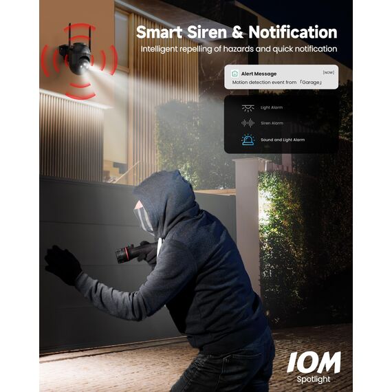 2 Stück Überwachungskamera Aussen - 5MP Kamera Überwachung Aussen 2,4/5Ghz Wlan IP Kamera Outdoor Außenkamera Kabel 360°PTZ Videoüberwachung Aussen Camera Dome Homekit mit Automatischer Verfolgung