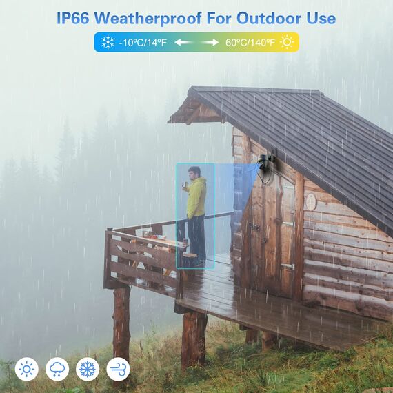 Xega 4G LTE Überwachungskamera Aussen Solar mit SIM Karte - 2K HD 3MP PTZ Kabellos Kamera Ohne WLAN Outdoor Akku, 355°/90° Schwenkbar, Farb/IR Nachtsicht, 2-Wege-Audio, PIR Erkennung (No WiFi)