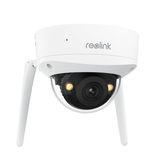 Reolink 4K Wi-Fi 6 Überwachungskamera Aussen, IK10 Vandalismusgeschützt, Farbnachtsicht, Personen-/Fahrzeug-/Tiererkennung, Zwei-Wege-Audio, Ohne PT, RLC-840WA