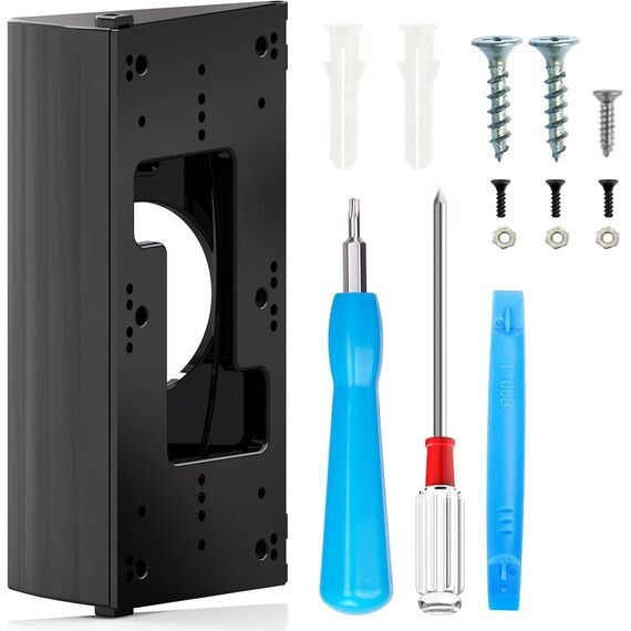 Video Türklingel Verstellbare Halterung (Winkel 30-55 Grad) Kompatibel mit Video Doorbell Wired/1/2/2. Gen/3/3 Plus/4 & Akku-Videotürklingel (2024)/Plus/Pro, Winkelhalter Einstellbare Doorbell Zubehör