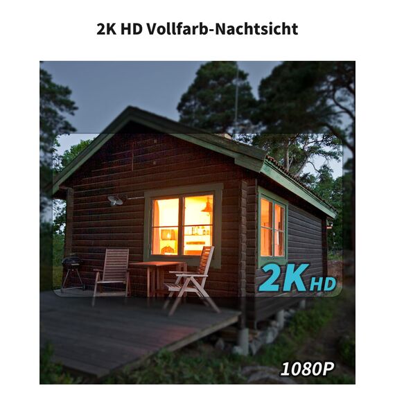SEHMUA 4G LTE Überwachungskamera Aussen Solar mit SIM Karte - 2K HD PTZ Kabellos Kamera Ohne WLAN Outdoor Akku, 355°/105° Schwenkbar, Farb Nachtsicht, 2-Wege-Audio, PIR Erkennung, IP66