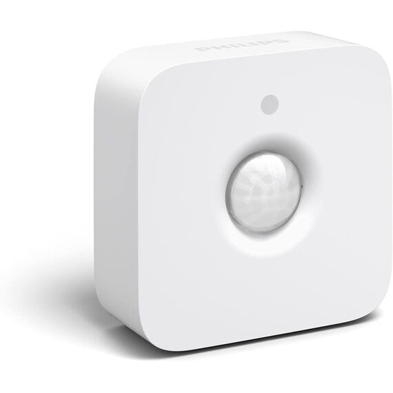 Philips Hue Bewegungsmelder Indoor, Tageslichtsensor für smarte Beleuchtung, automatische Lichtsteuerung bei Bewegung für EIN sicheres Zuhause, weiß (Packung mit 2)
