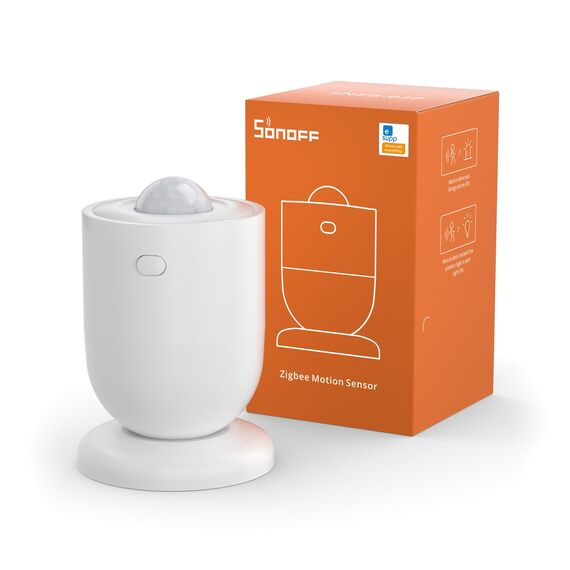 SONOFF SNZB-03P Zigbee Smart Bewegungsmelder,Zigbee3.0 Drahtloser Bewegungssensor,Zigbee Hub Erforderlich,Einstellbare Erkennungszeit Intervalleinstellung,Motion Sensor für Alarmanlage und Smart Home