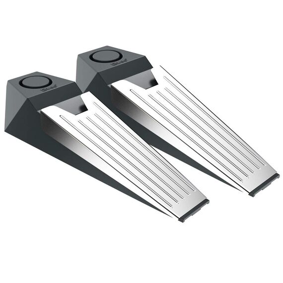 tiiwee Alarm Türstopper Türalarm Einbruchschutz 110dB - 2er Set mit Batterien