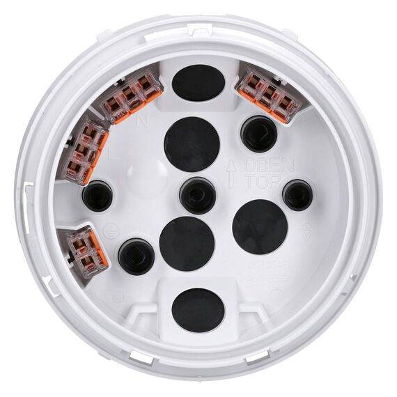Busch-Jaeger 6851/22-134 Busch-Wächter® PRO 220° BT Bewegungsmelder mit Steuerung via Bluetooth App Flexible Montage Weiß 2CKA006800A3075