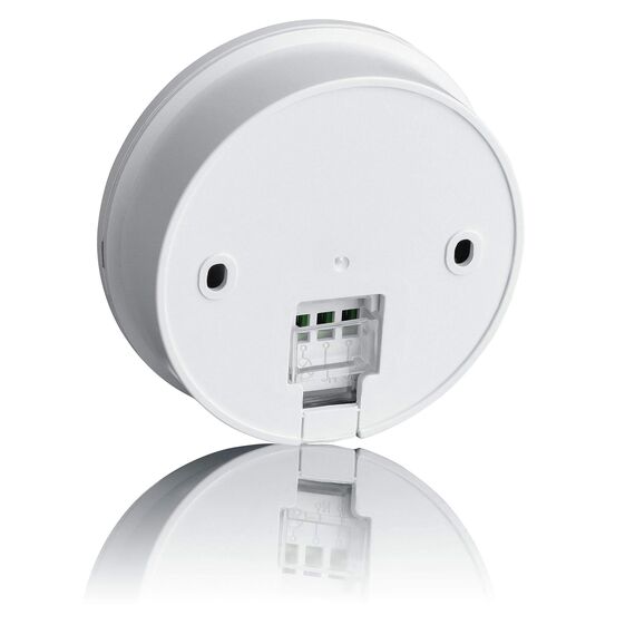 SEBSON Bewegungsmelder Innen - 2er Set - Unterputz Aufputz Decken Montage, programmierbar Infrarot Sensor Reichweite 8m / 360°, LED geeignet, 3-Draht