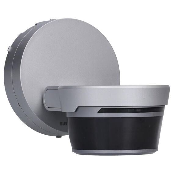 Busch-Jaeger 6251/28-133-WL Busch-Wächter® PRO 280° BT Wireless Bewegungsmelder mit Steuerung via Bluetooth App Flexible Montage Alusilber 2CKA006200A0859