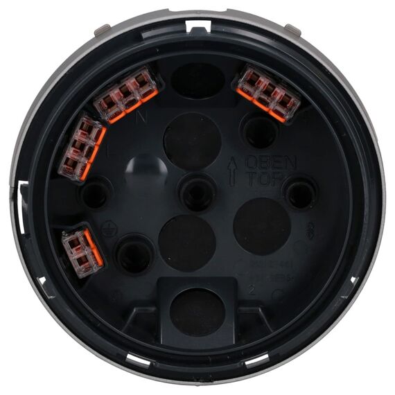 Busch-Jaeger 6851/22-136 Busch-Wächter® PRO 220° BT Bewegungsmelder mit Steuerung via Bluetooth App Flexible Montage Edelstahl 2CKA006800A3079