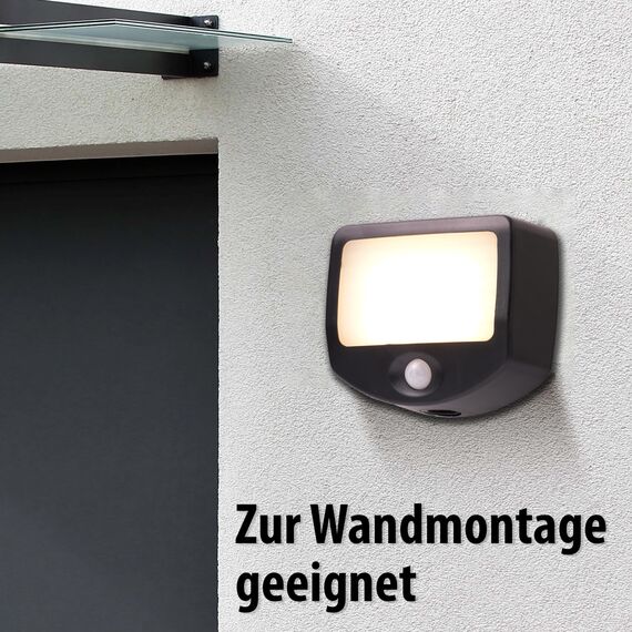Northpoint LED Batterie Strahler Fluter Sicherheitsleuchte 6er Set mit Funk-Aktivierung Bewegungsmelder Dämmerungssensor (Outdoor 6er Set)