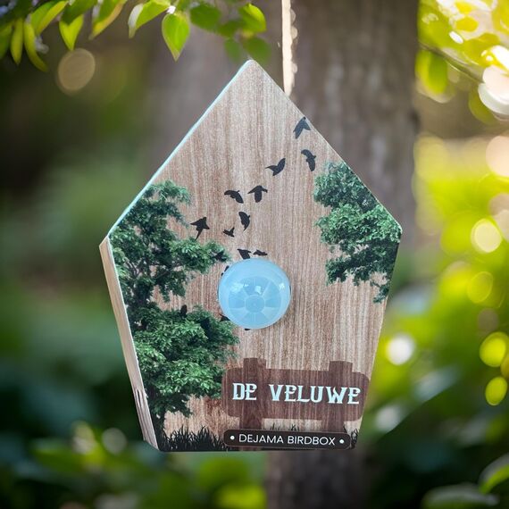 Der Bewegungsmelder Veluwe Dejama Gesangsbox Bewegungssensor Vogelgeräusche