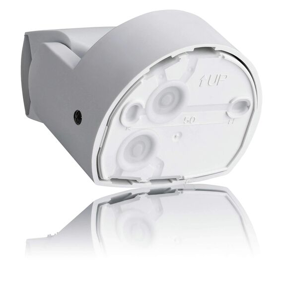 SEBSON Bewegungsmelder Aussen IP65-2er Set - Aufputz, Wand Montage, programmierbar, Infrarot, Reichweite 12m / 180° - 3m / 360° (2 Sensoren), LED geeignet, schwenkbar, 3-Draht