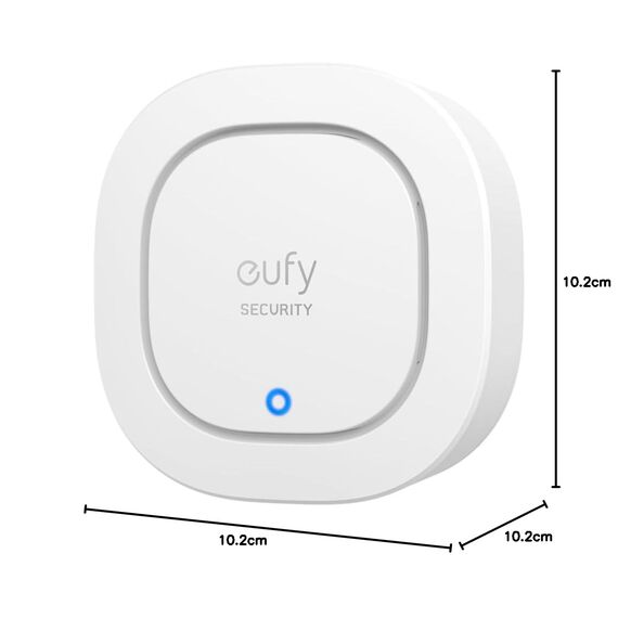 eufy Security Sirene, IP65 Wetterfest, App Steuerung,, HomeBase Erforderlich, Homebase 2 & 3 kompatibel, 105dB kabelloser Alarm, mit Fernalarmierung, 2 Jahre Batterielaufzeit