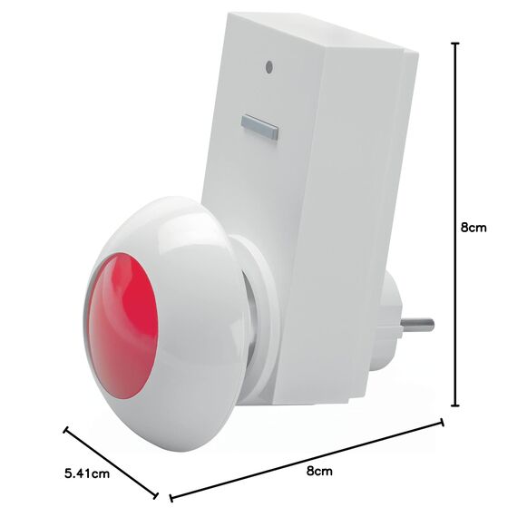 ELV Innensirene 90dB, 230V AC Alarm