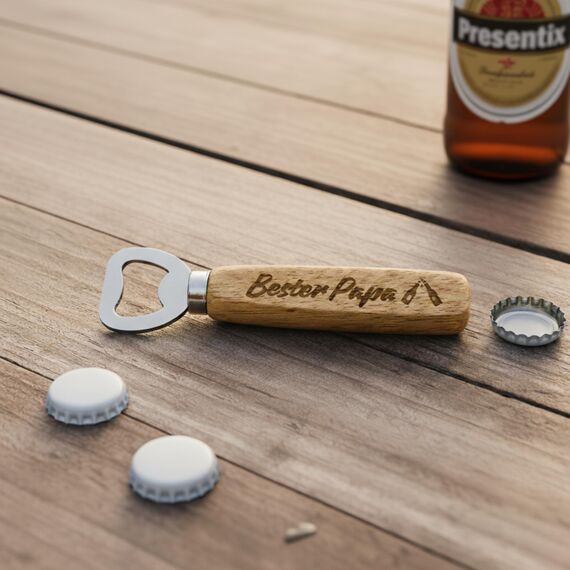 Presentix® Bester Papa Geschenkset - mit Bieröffner, Zollstock, Bleistift und Schlüsselanhänger | Geschenke für Väter | Geburtstagsgeschenk für Männer | bester Papa Geschenke | Geschenkbox Papa