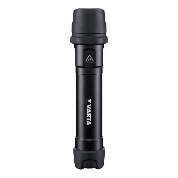 Varta Indestructible 1 Watt LED F30 Taschenlampe/Arbeitsleuchte (inkl. 6 Longlife Power AA Batterien, kratzfestes und spritzwassergeschütztes Gehäuse)