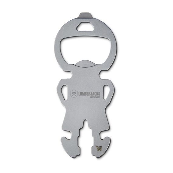 Geschenkartikel: ROMINOX Shop Tool // Best Buddy – 11 Funktionen, Einkaufswagenlöser mit Zusatzfunktionen, Edelstahl Keytools, Multifunktionswerkzeug, Kleinigkeit für Adventskalender