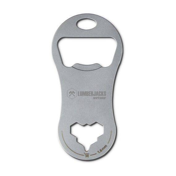 Geschenkartikel: ROMINOX Shop Tool // Allrounder – 8 Funktionen, Einkaufswagenlöser mit Zusatzfunktionen, Edelstahl Keytools, Multifunktionswerkzeug, Kleinigkeit für Adventskalender