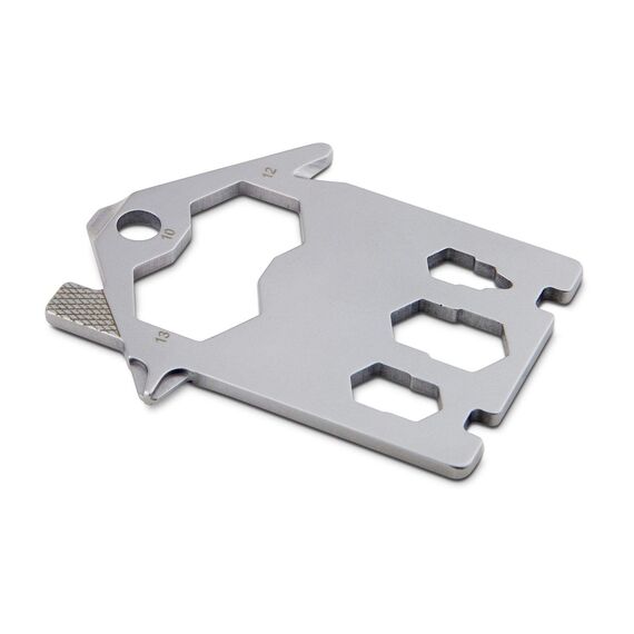 Geschenkartikel: ROMINOX Key Tool // House – 21 Funktionen, Umzug, Einzug, Richtfest, Keytool Schlüsselanhänger, Edelstahl Multitool, Multifunktionswerkzeug, Kleinigkeit für Adventskalender