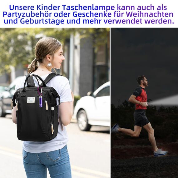 Indrnif 14 Stück Mini LED Taschenlampe,Mini Taschenlampe Schlüsselanhänger,Taschenlampe Kinder mit Schlüsselanhänger,Kinder Handlampe Mini Taschenlampe Geschenke für Mitgebsel Kindergeburtstag