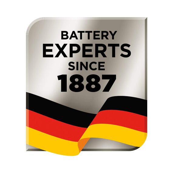 Varta Indestructible 1 Watt LED F30 Taschenlampe/Arbeitsleuchte (inkl. 6 Longlife Power AA Batterien, kratzfestes und spritzwassergeschütztes Gehäuse)