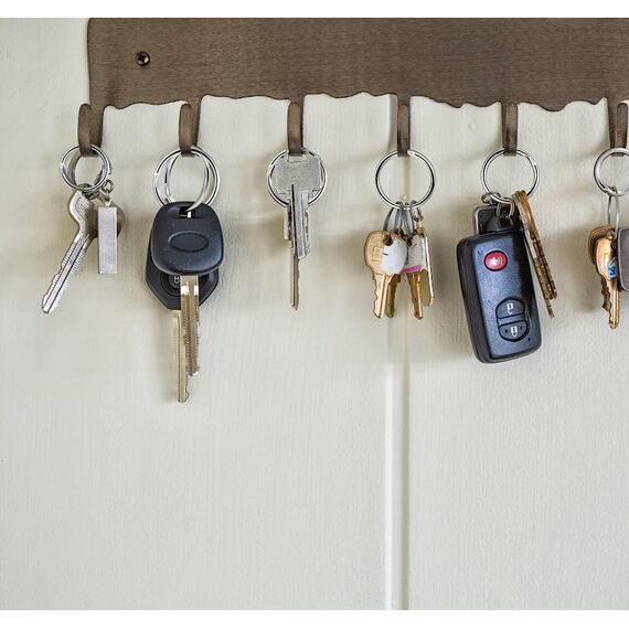 100 Stück Edelstahl Schlüsselanhänger Metallringe für Schlüsselanhänger DIY Auto Haus Zubehör (25mm)