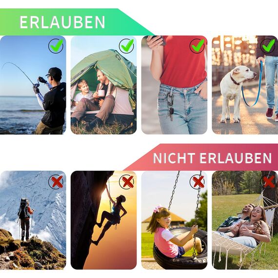 pullther 20 Stück Karabinerhaken, 50mm/1.96'' Karabinerhaken Klein, Aluminium D-Ring Karabiner Schlüsselanhänger für Outdoor Sport, Wandern, Camping, Angeln - Mehrfarbig