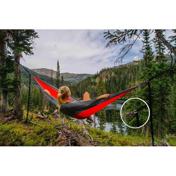 Karabinerhaken 10er Set, Karabiner bis 230 kg, Schlüsselanhänger Karabinerhaken für Hängematten, Camping, Wandern