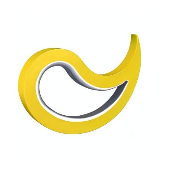 Stoppy, Stoppi, Fensterstopper, Türstopper, Türkeil, Türhaken, Fensterklammer, 2er Set (erhältlich in 14 Farben) (gelb)