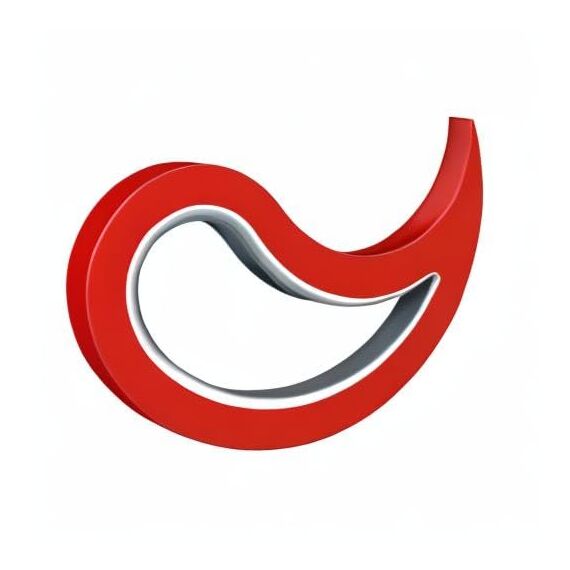Stoppy, Stoppi, Fensterstopper, Türstopper, Türkeil, Türhaken, Fensterklammer, 2er Set (erhältlich in 14 Farben) (rot)