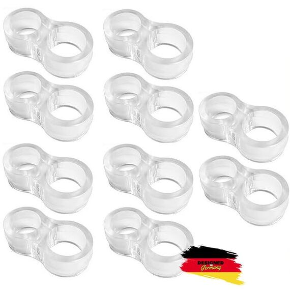 OG-ER Türstopper klinke Türklinkenpuffer Türklinken stopper, 5er-10er-20er Set, türgriff schutz, türstopper türklinke, türklinkenpuffer transparent (10er Set)