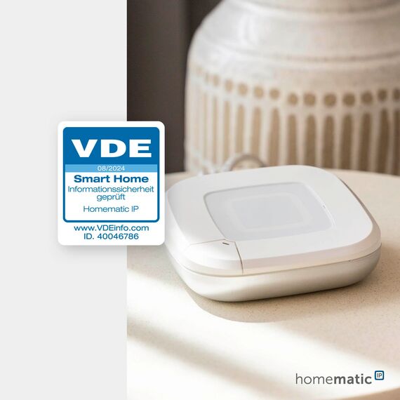 Homematic IP Access Point 2 + Türschlossantrieb + Keypad, Smart Home, elektronisches Türschloss, Smart Lock nachrüstbar ohne Umbau, steuerbar per Codeschloss, Zahlencode, App, Alexa & Google Home