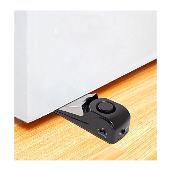 Mengshen 1-Pack Sicherheit Keil-Türstopper Alarmstopper Blockieren Reise-Sicherheitswarnung 120db (Packung mit 1) MS-M68