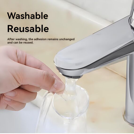Wandschutz von Türknäufen-Efbock Transparent Silikon-Türstopper Wandschutz-Premium Türstoßstange Wandschutz für Zuhause oder Büro-Selbstklebender Türgriff Stoßschutzstopper Gummistopper 6stück