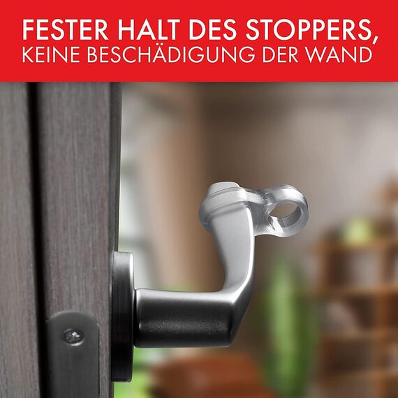 LouMaxx Türklinkenpuffer 12 Stück transparente Türstopper Klinke universell passend für dünne und dicke Türgriffe als Türschutz und Wandschutz, Türpuffer schützt Wände und Möbel vor Macken