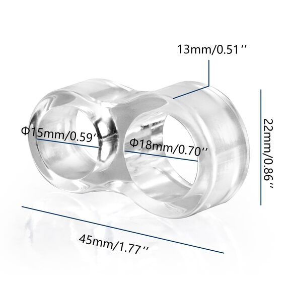 12x in "8"-Form Türstopper Klinke, RISVOWO Türpuffer für jede Türklinke, Türschoner zum Schutz vor Macken, Transparenter Türklinkenpuffer, Türklinken Stopper
