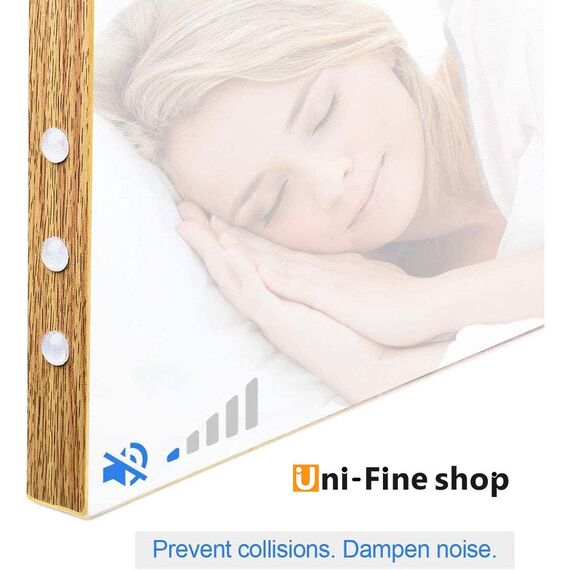 Uni-Fine Schutzpuffer aus Gummi, transparent, Selbstklebende Füße, stoßfest, geräuscharm, ideal für Möbel, Stoßdämpfer, selbstklebend, Türpuffer (3 Größen)