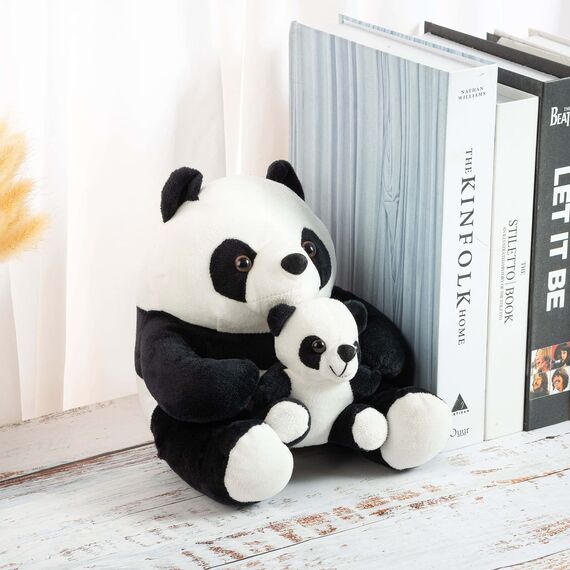 Forecronic Niedliche Türstopper - Dekorative Panda Beschwert für Haus und Büro - Innenraum Stoff Gefüllte Tier Türstopper Boden Dekorativ